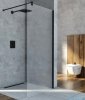 Sea Horse Easy In Black kabina Walk In 140x200 cm przejrzyste BKP251T14K